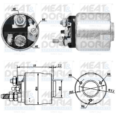 Solenoid Switch, starter
